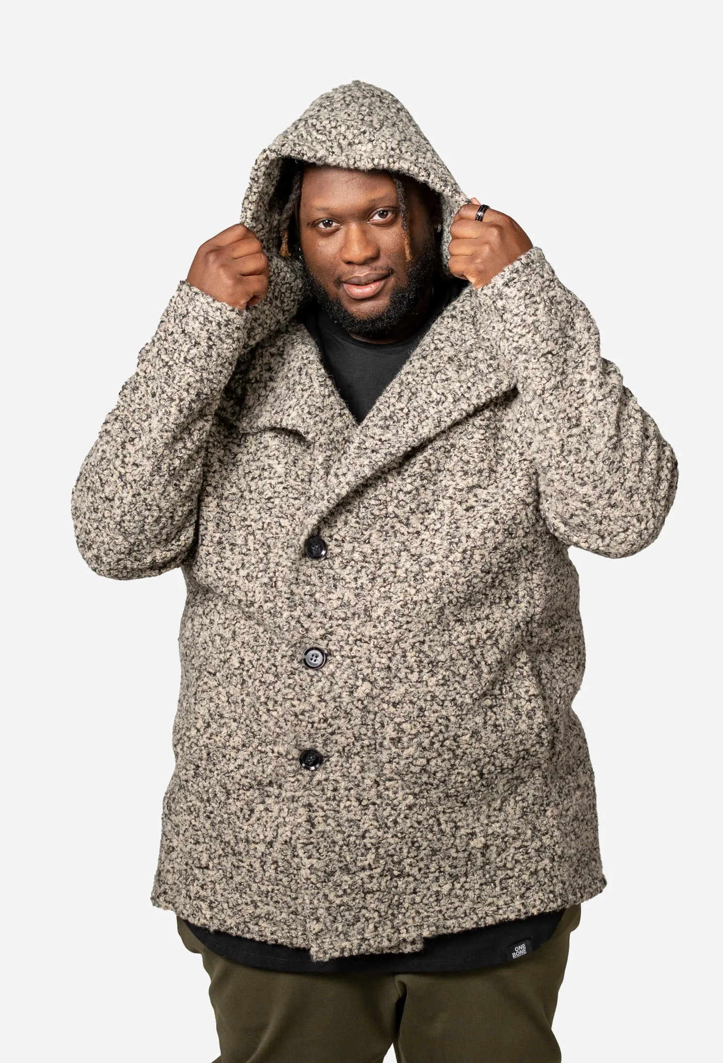Trench Hoodie - Oatmeal